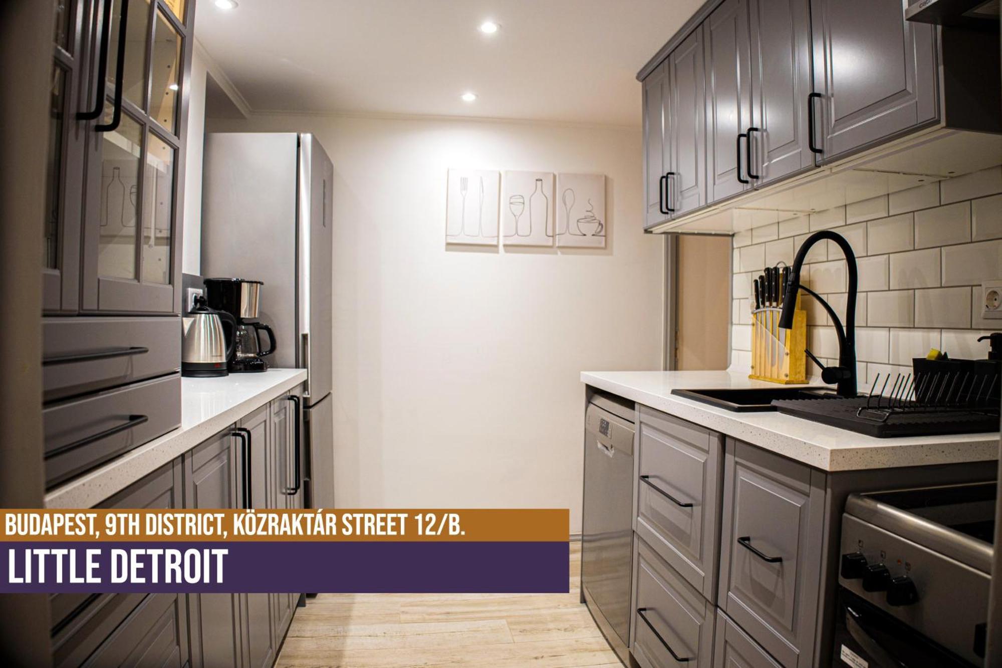 Little Americas Detroit Apartment Budapest Luaran gambar