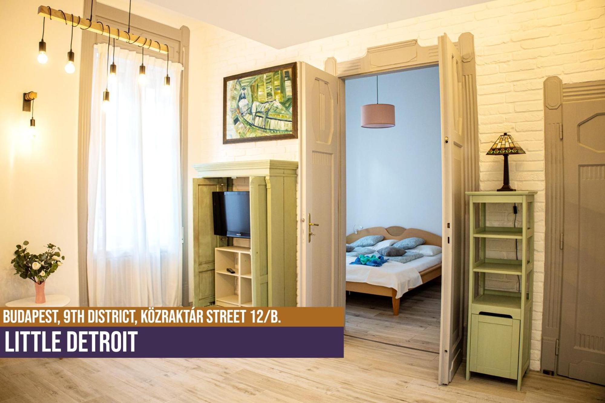 Little Americas Detroit Apartment Budapest Luaran gambar