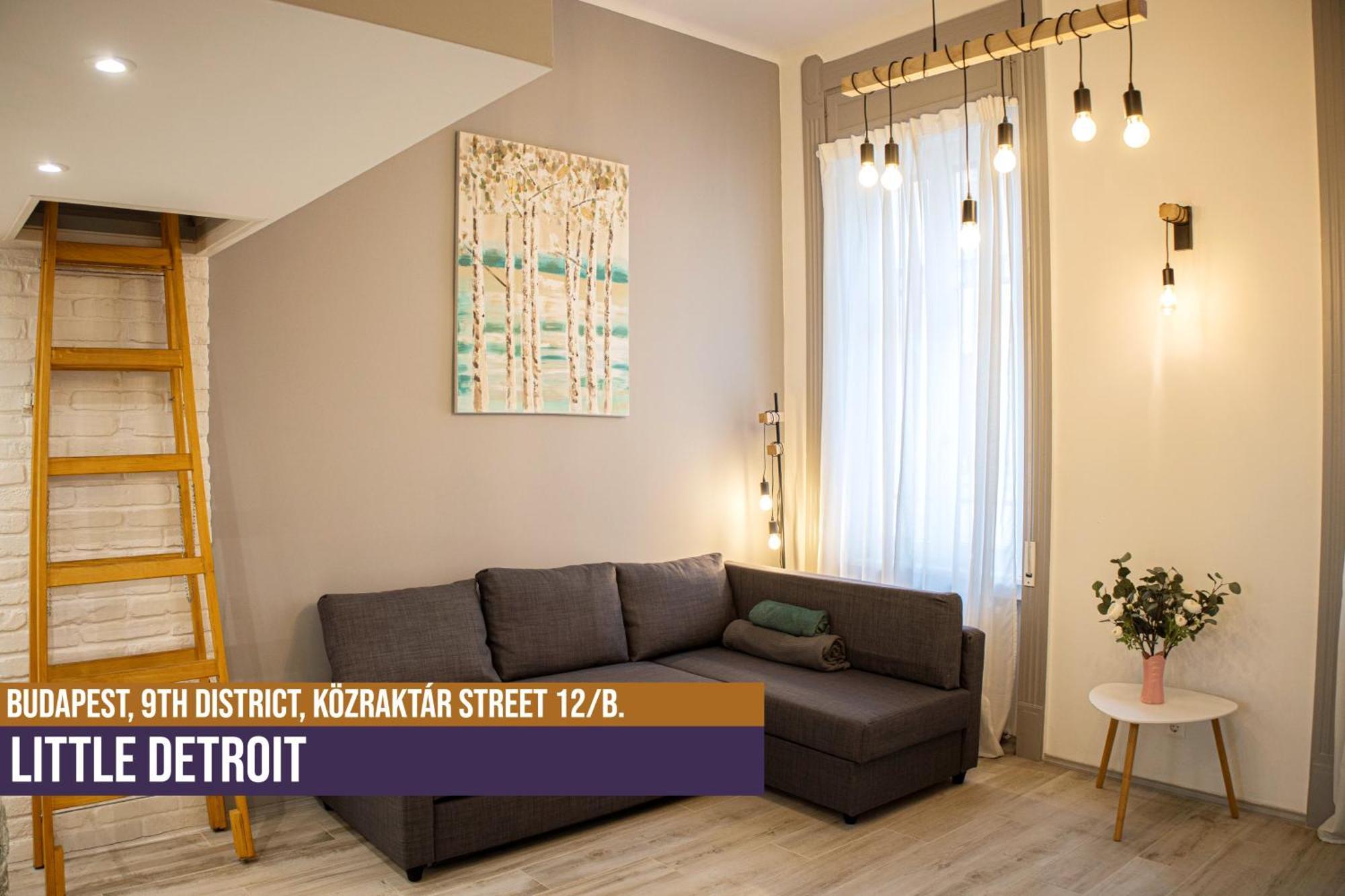 Little Americas Detroit Apartment Budapest Luaran gambar