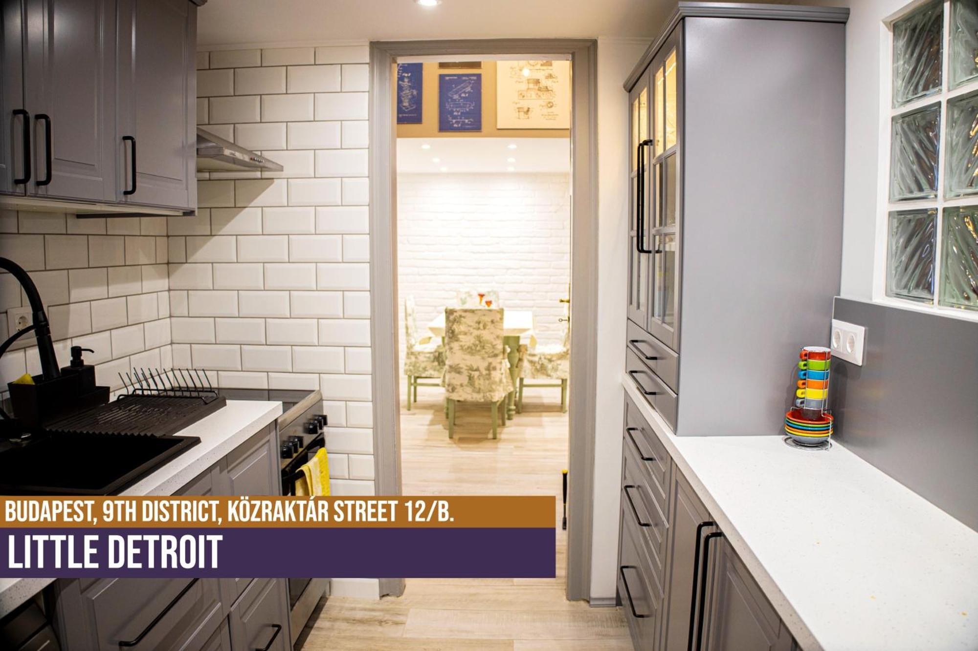 Little Americas Detroit Apartment Budapest Luaran gambar